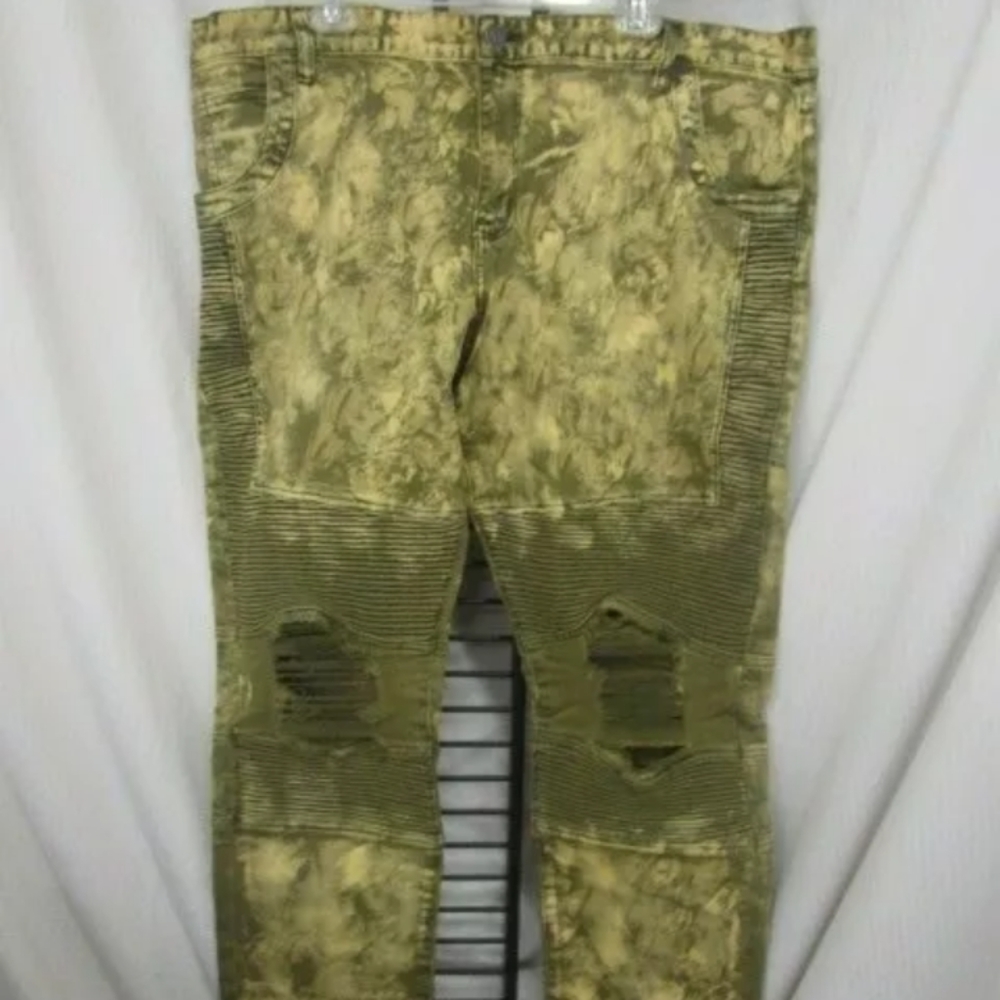 Crysp Denim Jordan Biker jeans